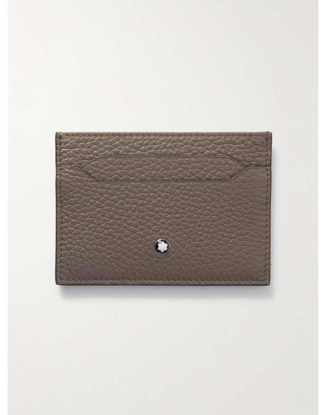 몽블랑 [해외직구] 26 S/S 몽블랑 풀그레인 레더 카드홀더 MB220218 B0081931728 착용컷