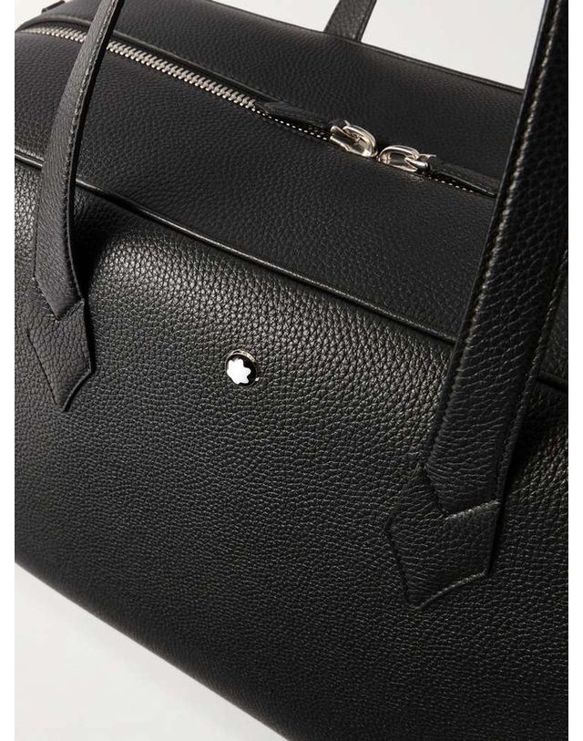 몽블랑 [해외직구] 26 S/S 몽블랑 풀그레인 레더 위켄드 백 MB221624 B0081984745 착용컷