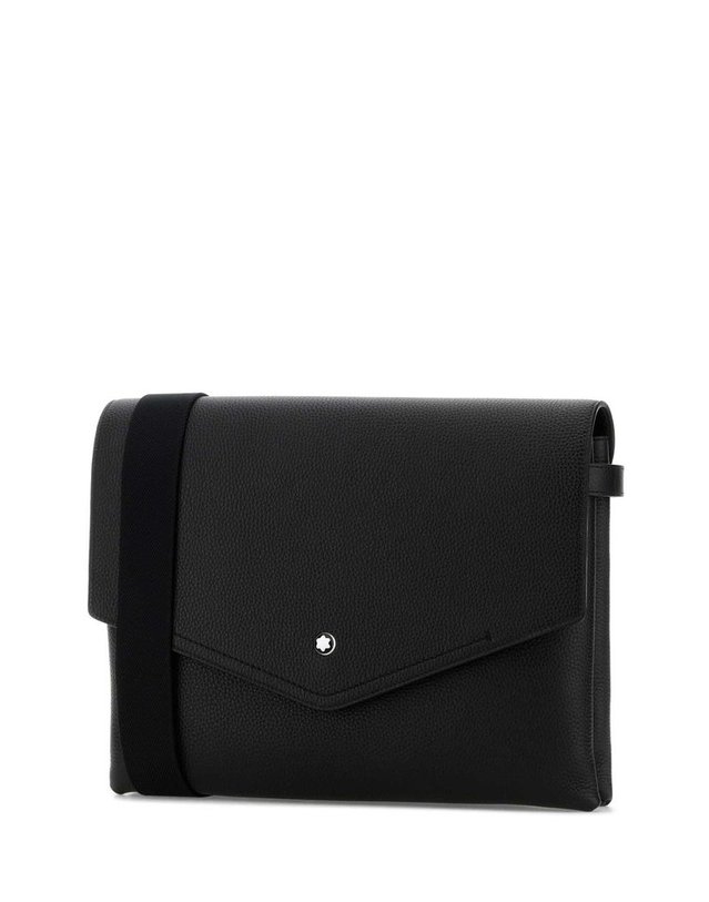 몽블랑 [해외직구] 몽블랑 MONTBLANC COMPANION 스몰 브리프케이스 221632 000 B0442040199 착용컷