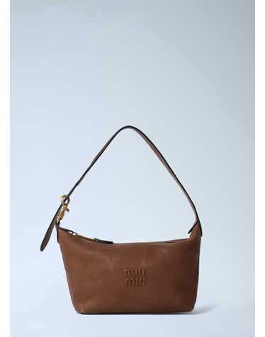 [해외직구] 25 F/W 미우미우 레더 로고 모티프 숄더 백 5NE841 AEFX F0316 B0111755894