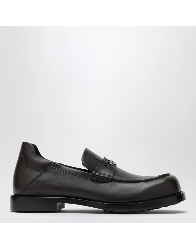 발렌시아가 [해외직구] 26 F/W 발렌시아가 COMFY 로퍼 인 MOCHA 레더 876328WCEL1-2321 B0052205252 착용컷