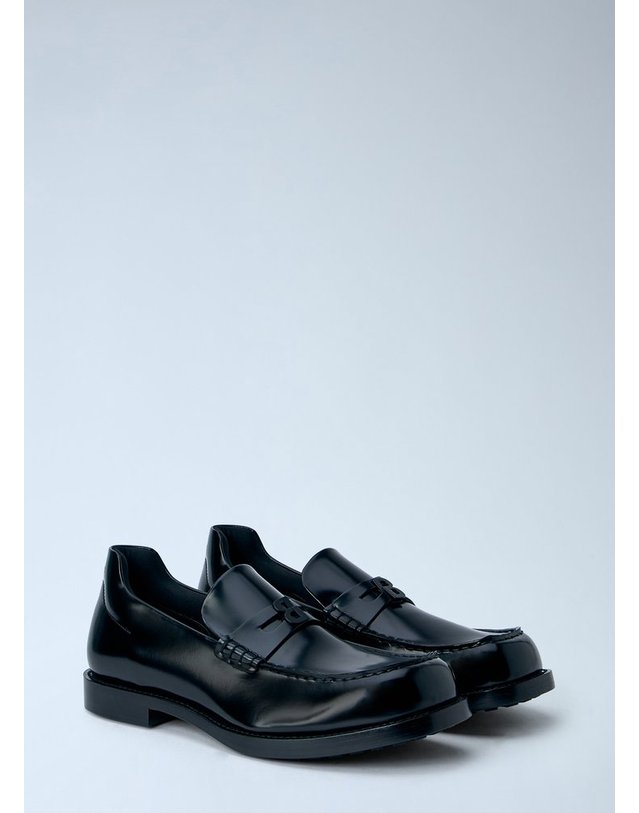 발렌시아가 [해외직구] 26 F/W 발렌시아가 COMFY 레더 로퍼 876324 WBEC1 1001 B0112297070 착용컷