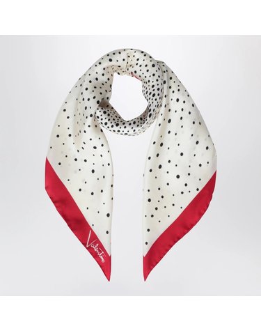 [해외직구] 26 F/W 발렌티노 리틀 스타 STARRY 실크 스카프 9W2EI114NJB-3B6 B0052044083