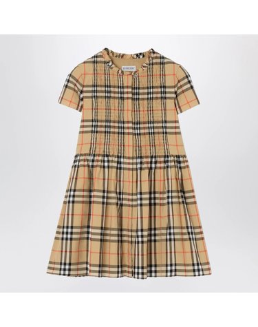 [해외직구] 26 F/W 버버리 체크 코튼 드레스 (KIDS ) 8126193171444-B9368 B0052192656