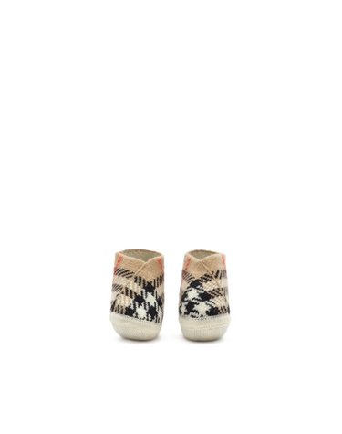 [해외직구] 버버리 체크 WOOLCASHMERE 블렌드 부츠 (KIDS 상품) 8131324B9368 B0302310820