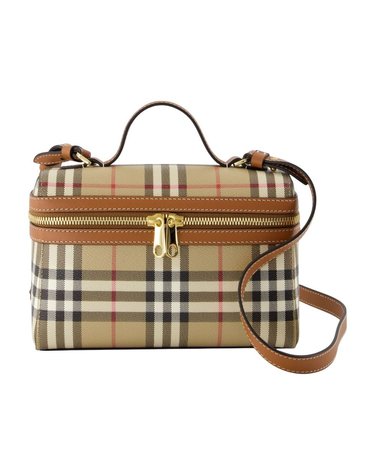 [해외직구] 26 F/W 버버리 LL 베니티 케이스 DFC 크로스바디 BURBERRY 신세틱 브라운 8127914-A9534 B0732320755