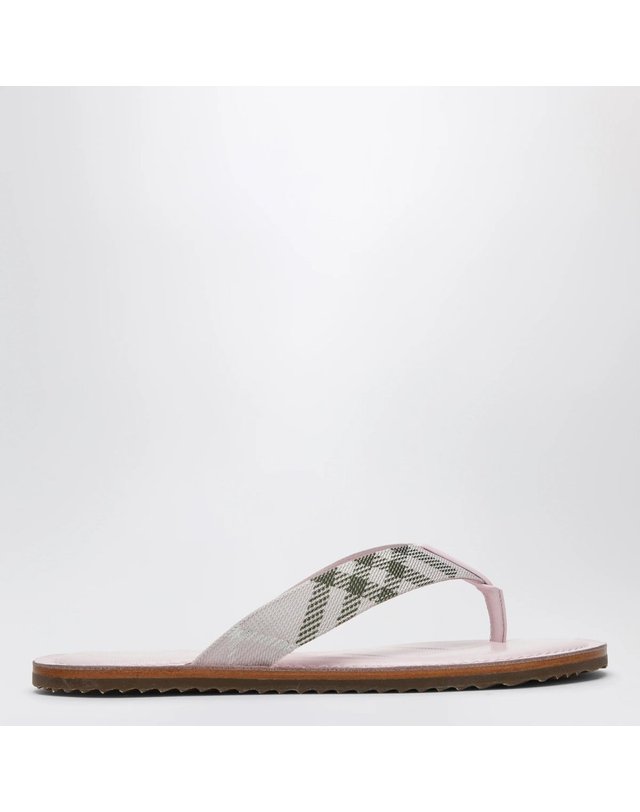 버버리 [해외직구] 26 S/S 버버리 핑크 PAVILION 샌들 WITH 체크 패턴 8123026166370-A5961 B0052001082 착용컷