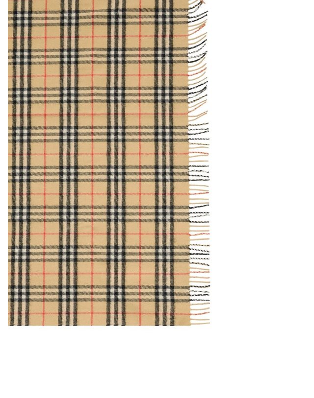 버버리 [해외직구] 버버리 CHECKERED 울 베이비 블랭킷 (KIDS 상품) 8117406B9368 B0302174831 착용컷