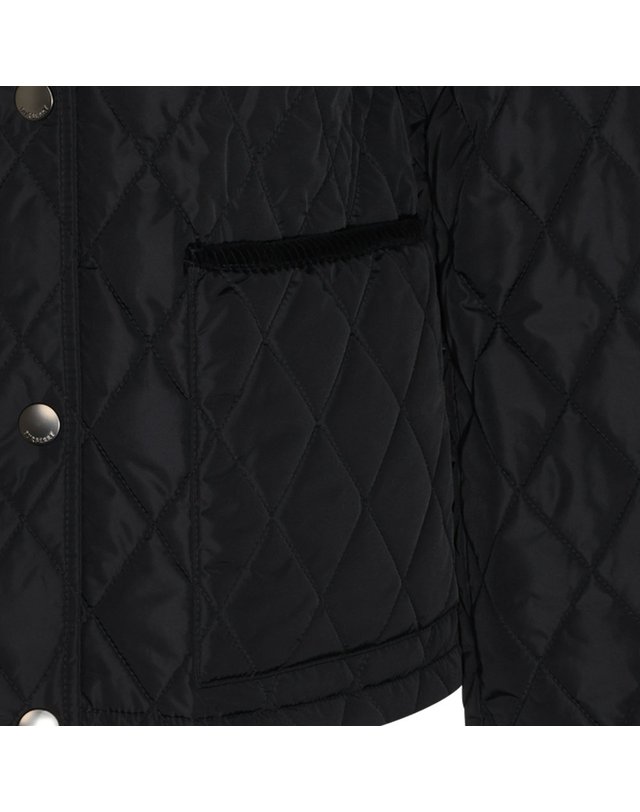 버버리 [해외직구] 버버리 블랙 샌드 체크 DORSET 다운 자켓 8107510C1900 B0562291749 착용컷