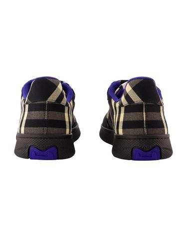 [해외직구] 24 F/W 버버리 TERRACE 스니커즈 BURBERRY 신세틱 블랙 8095370-A1003 B0731451264