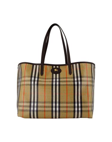 [해외직구] 25 F/W 버버리 LL HIGHLANDS 미디엄 쇼퍼 백 BURBERRY 코튼 베이지 8112222-B9368 B0731721436