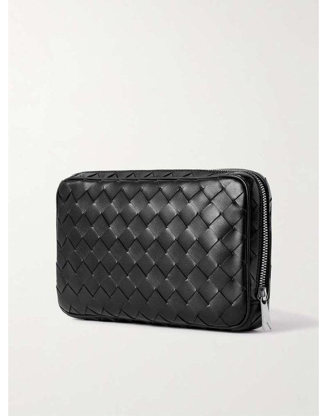 보테가 베네타 [해외직구] 26 F/W 보테가 베네타 인테르치아토 레더 파우치 765809V2HL0 B0081981988 착용컷