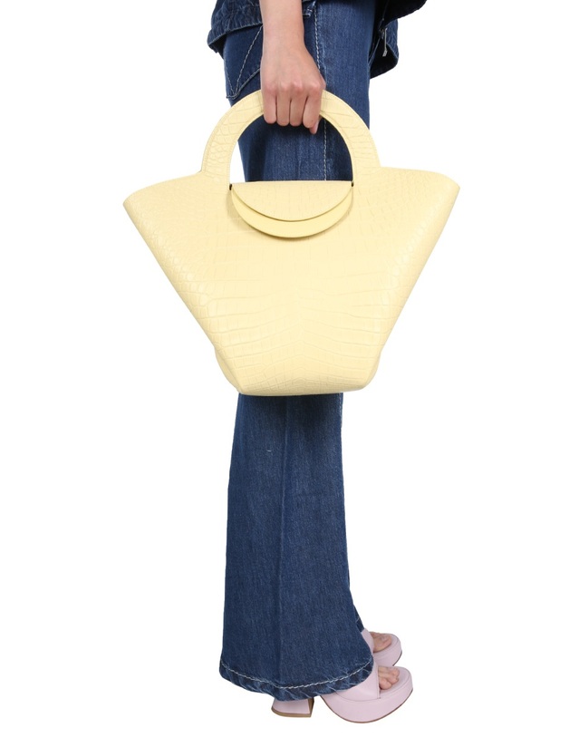 보테가 베네타 [해외직구] 21 S/S 보테가 베네타 라지 DOLL 토트백 백 658516_VA4509414 B0040170580 착용컷