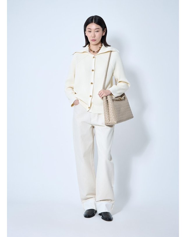 보테가 베네타 [해외직구] 25 S/S 보테가 베네타 진 WITH TURNEDUP 커프스 824659V5DV09247 B0111636430 착용컷