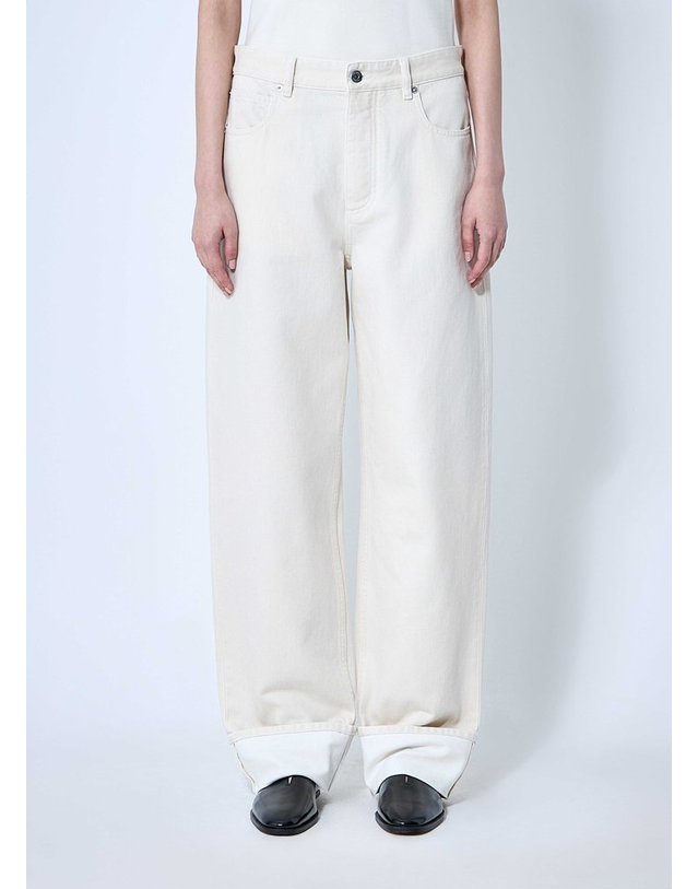 보테가 베네타 [해외직구] 25 S/S 보테가 베네타 진 WITH TURNEDUP 커프스 824659V5DV09247 B0111636430 착용컷