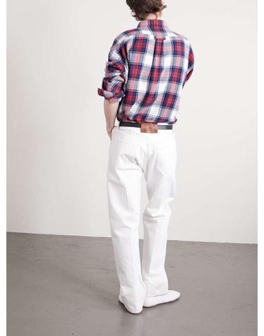 [해외직구] 26 S/S 셀린느 체크 캐시미어 오버셔츠 RC0B01903. B0081933376