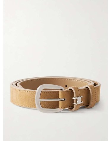 [해외직구] 셀린느 2.5CM TRIOMPHEEMBELLISHED 누벅 벨트 B10853ATT. B0082290036