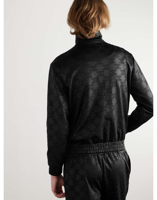 셀린느 [해외직구] 25 S/S 셀린느 로고 테크저지 트랙 자켓 RV0L6978Z. B0081661087 착용컷