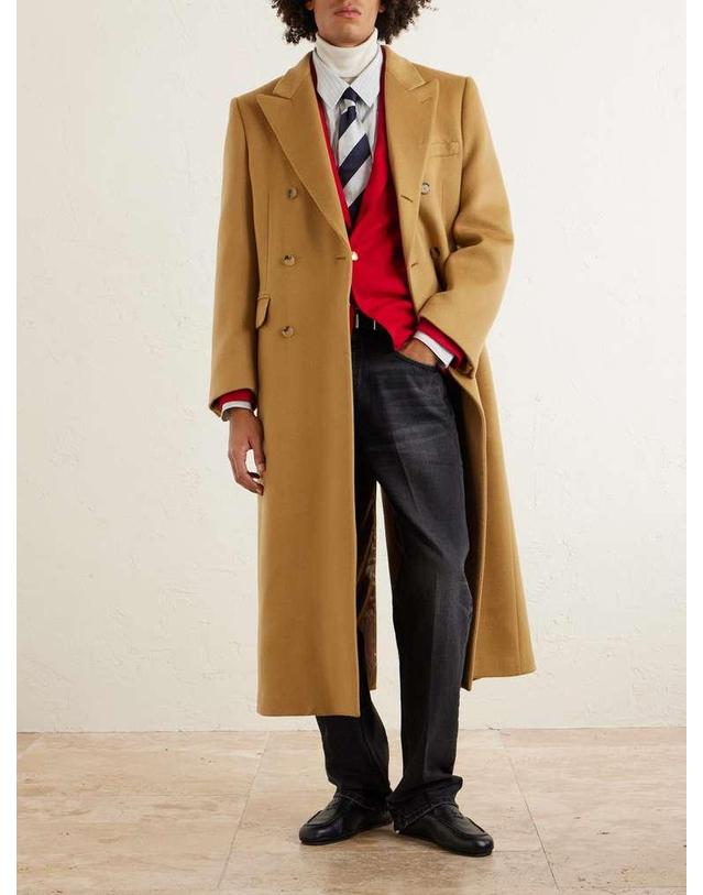 셀린느 [해외직구] 26 S/S 셀린느 COLONNE 더블브레스티드 캐시미어 코트 RM05C6700. B0081933327 착용컷