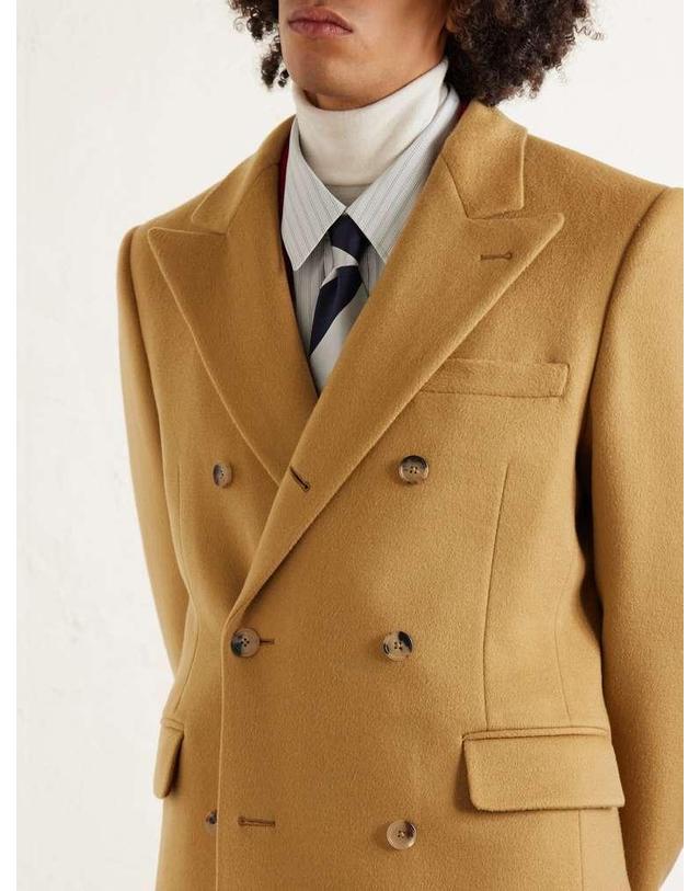 셀린느 [해외직구] 26 S/S 셀린느 COLONNE 더블브레스티드 캐시미어 코트 RM05C6700. B0081933327 착용컷