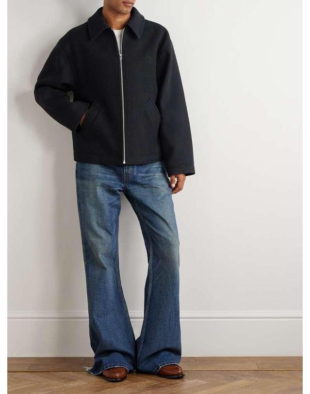셀린느 [해외직구] 26 S/S 셀린느 로고-엠브로이드 울펠트 자켓 RV0Q9814E. B0081933430 착용컷
