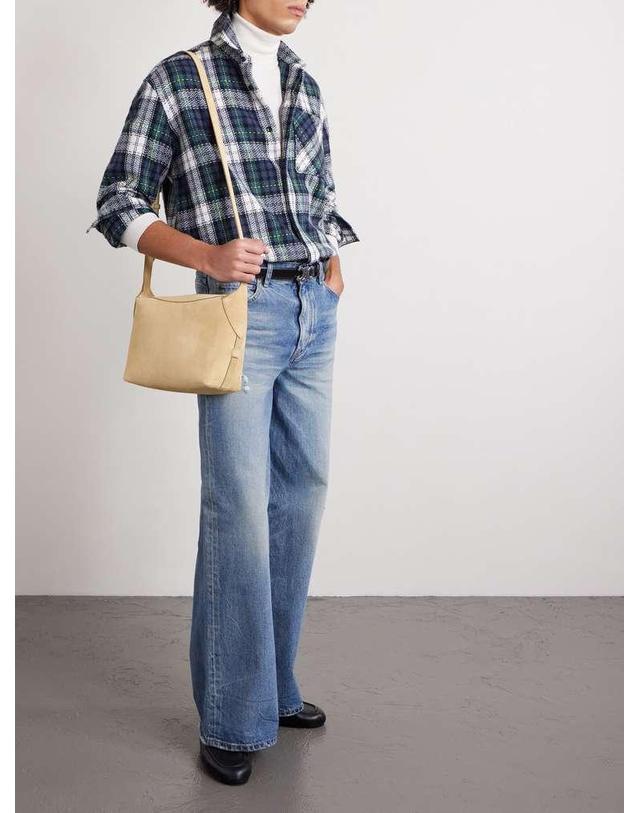 셀린느 [해외직구] 26 S/S 셀린느 해리 스웨이드 메신저 백 122333GWX. B0081933369 착용컷