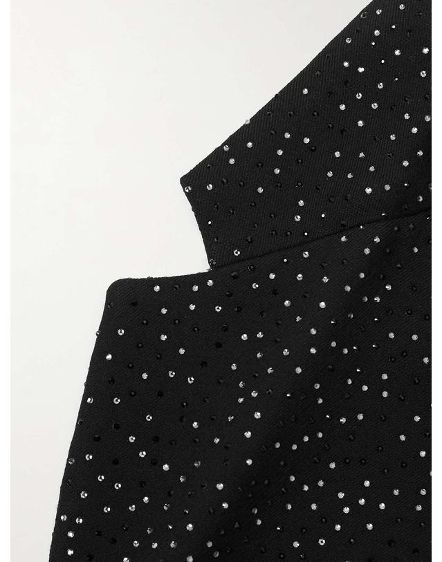 셀린느 [해외직구] 25 F/W 셀린느 슬림핏 크리스탈장식 울 수트 자켓 2V90V324Z. B0081334326 착용컷