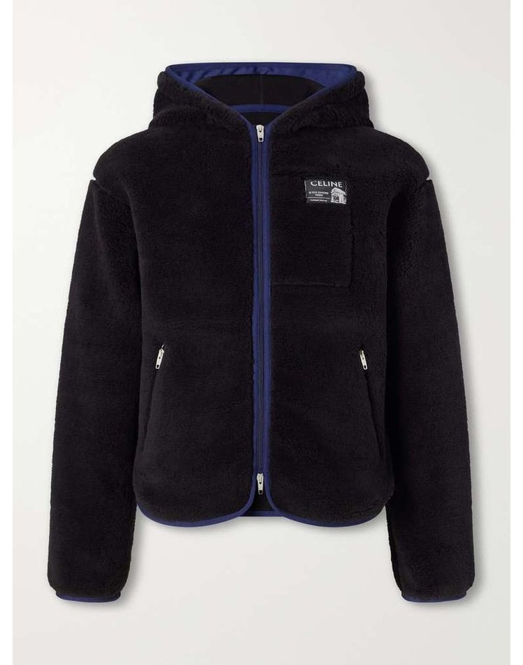 [해외직구] 셀린느 LOGOAPPLIQUE 울블렌드 후리스 자켓 RV1PC0Q51. B0082489617