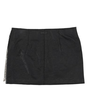[해외직구] 26 S/S 알렉산더 왕 레더 미니스커트 1WC1265381_001 B0041917391