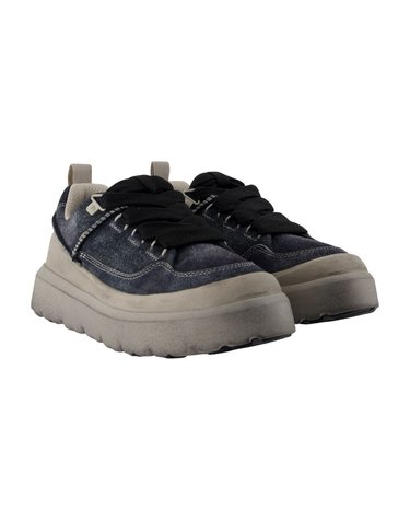 [해외직구] 26 S/S 어그 M 헤리티지 유틸리티 KNOLL 스니커즈 어그 레더 블랙 1174994-BCMP B0731954674