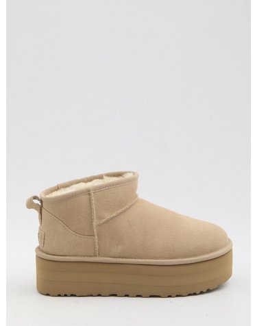 [해외직구] 25 F/W 어그 CLASSICUGG ULTRA 미니 플랫폼 1135092SAN B0021852089