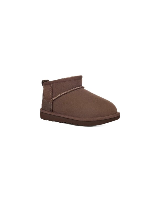 어그 [해외직구] 어그 브라운 레더 ANKLEBOOTS (KIDS 상품) 1130750KBCDR B0302314630 착용컷
