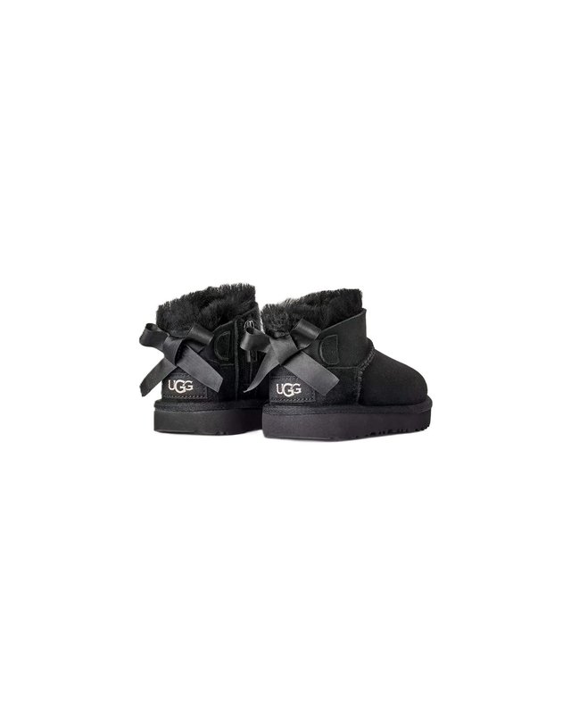 어그 [해외직구] 어그 STIVALI ULTRA 미니 BAILEY 보우 (KIDS 상품) 1185920TBLK B0302330802 착용컷