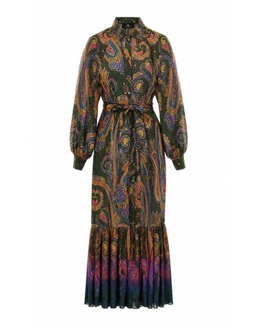 [해외직구] 26 F/W 에트로 페이슬리 모티프 롱 드레스 WRHA0561/99SP418X0893 B0012176739
