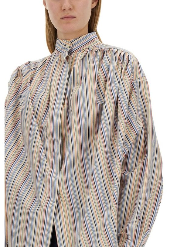 에트로 [해외직구] 24 S/S 에트로 블라우스 WITH 스트라이프 패턴 WRIA0006_99TR546S8450 B0041277078 착용컷