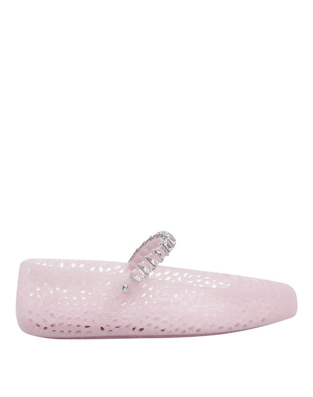 지미추 [해외직구] 26 F/W 지미추 더 젤리 플랫슈즈 THE JELLY/NTXCOTTON CANDY B0012066328 착용컷