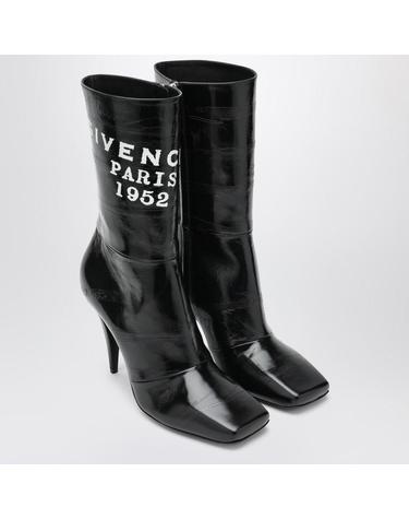 [해외직구] 25 F/W 지방시 블랙 SLICED 스퀘어 GIVENCHY 테이프 앵클 부츠 BE605FE2FQ-001 B0051839598