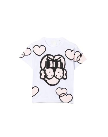 [해외직구] 22 F/W 지방시 하트 티셔츠 (KIDS 상품) H15292K_10B B0040189024