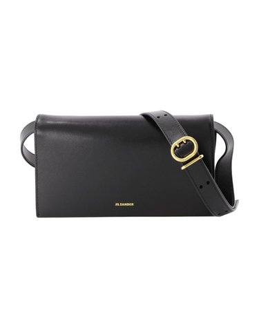 [해외직구] 23 F/W 질샌더 호보 올 데이 버클 백 JIL SANDER 레더 블랙 J07ZH0012-P4840-001 B0731540557