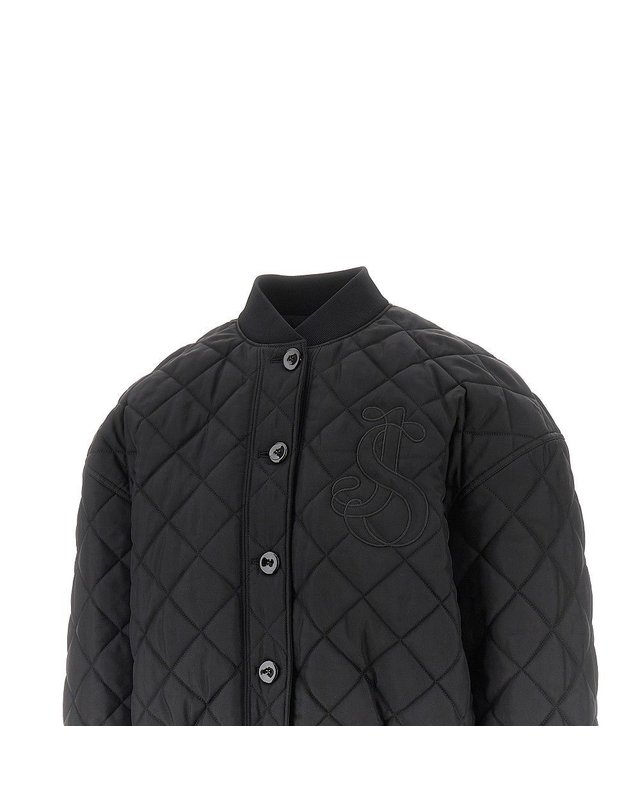 질샌더 [해외직구] 25 F/W 질샌더 DIAMONDQUILTED 트윌 패딩 봄버 자켓 J02SW0027001 B0132348589 착용컷