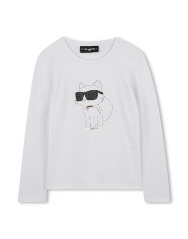 [해외직구] 25 F/W 칼 라거펠트 티셔츠 WITH 로고 (KIDS 상품) Z30938K_10P B0041851625