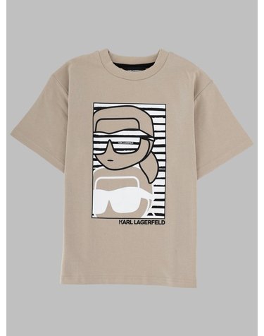 [해외직구] 26 S/S 칼 라거펠트 티셔츠 콘 STAMPA (KIDS 상품) Z31091K_211 B0042046225