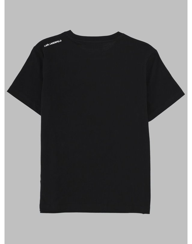 칼 라거펠트 [해외직구] 26 S/S 칼 라거펠트 티셔츠 콘 STAMPA 로고 (KIDS 상품) Z31095K_09B B0042046292 착용컷