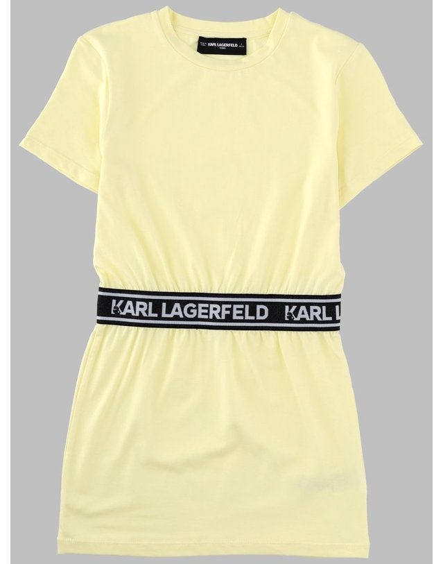 칼 라거펠트 [해외직구] 26 S/S 칼 라거펠트 VESTITO 콘 FASCIA LOGATA (KIDS 상품) Z31152K_556 B0042046331 착용컷