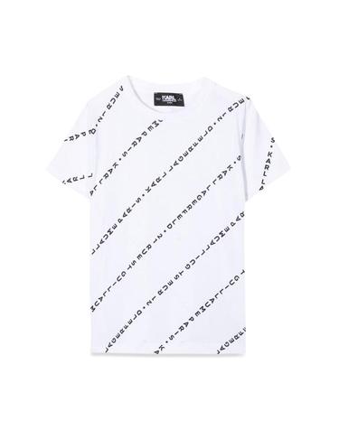[해외직구] 22 F/W 칼 라거펠트 티셔츠 (KIDS 상품) Z25368T_10B B0041083876