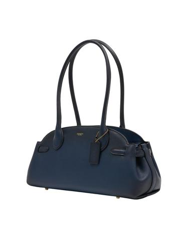 [해외직구] 26 S/S 코치 엠파이어 34 트래블 백 COACH 레더 블루 CCC30-B4/NV B0731909679