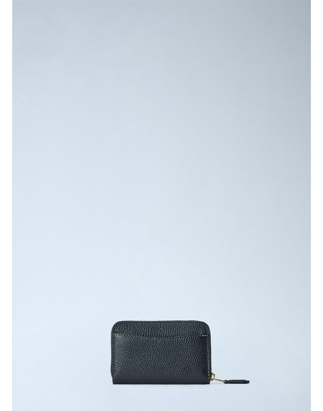 코치 [해외직구] 26 F/W 코치 에센셜 스몰 지퍼 어라운드 카드 케이스 CR551 B4/BK B0112177489 착용컷
