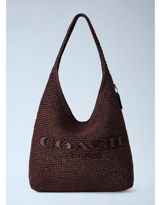 코치 [해외직구] 26 F/W 코치 REFINED WEAVE 스트로 BROOKLYN 숄더 백 39 CDU76 B4MPL B0112249677 착용컷