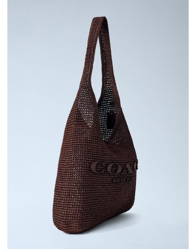 코치 [해외직구] 26 F/W 코치 REFINED WEAVE 스트로 BROOKLYN 숄더 백 39 CDU76 B4MPL B0112249677 착용컷
