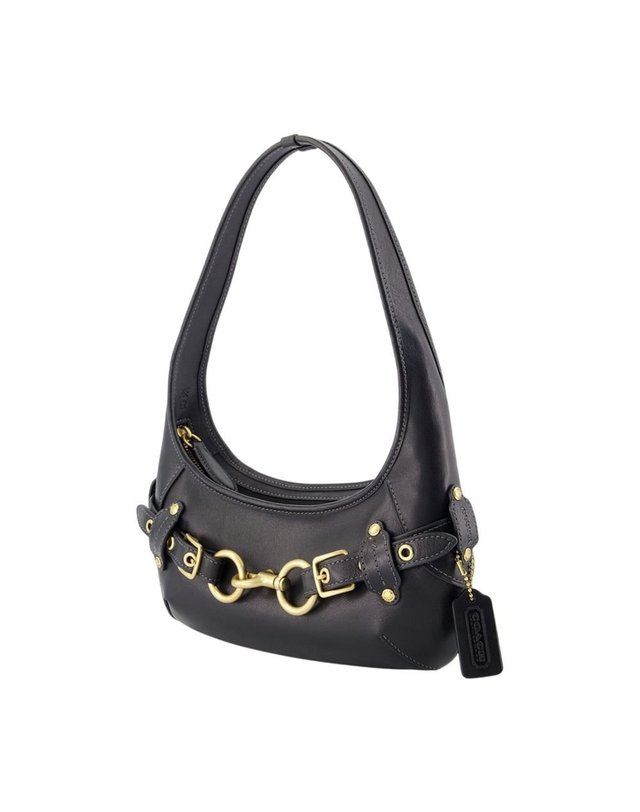 코치 [해외직구] 26 F/W 코치 벨트 ERGO26 숄더 백 COACH 레더 블랙 CEN80-B4/BK B0732366793 착용컷